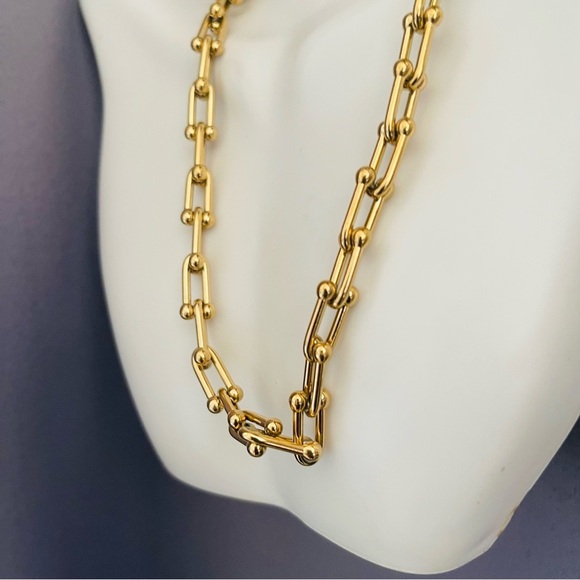 Choker Necklace Waterproof Stainless Steel - Picture 6 of 6